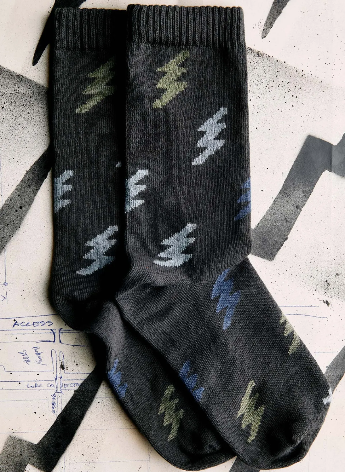 Women Imogene + Willie the "bolt" sock 2.0
