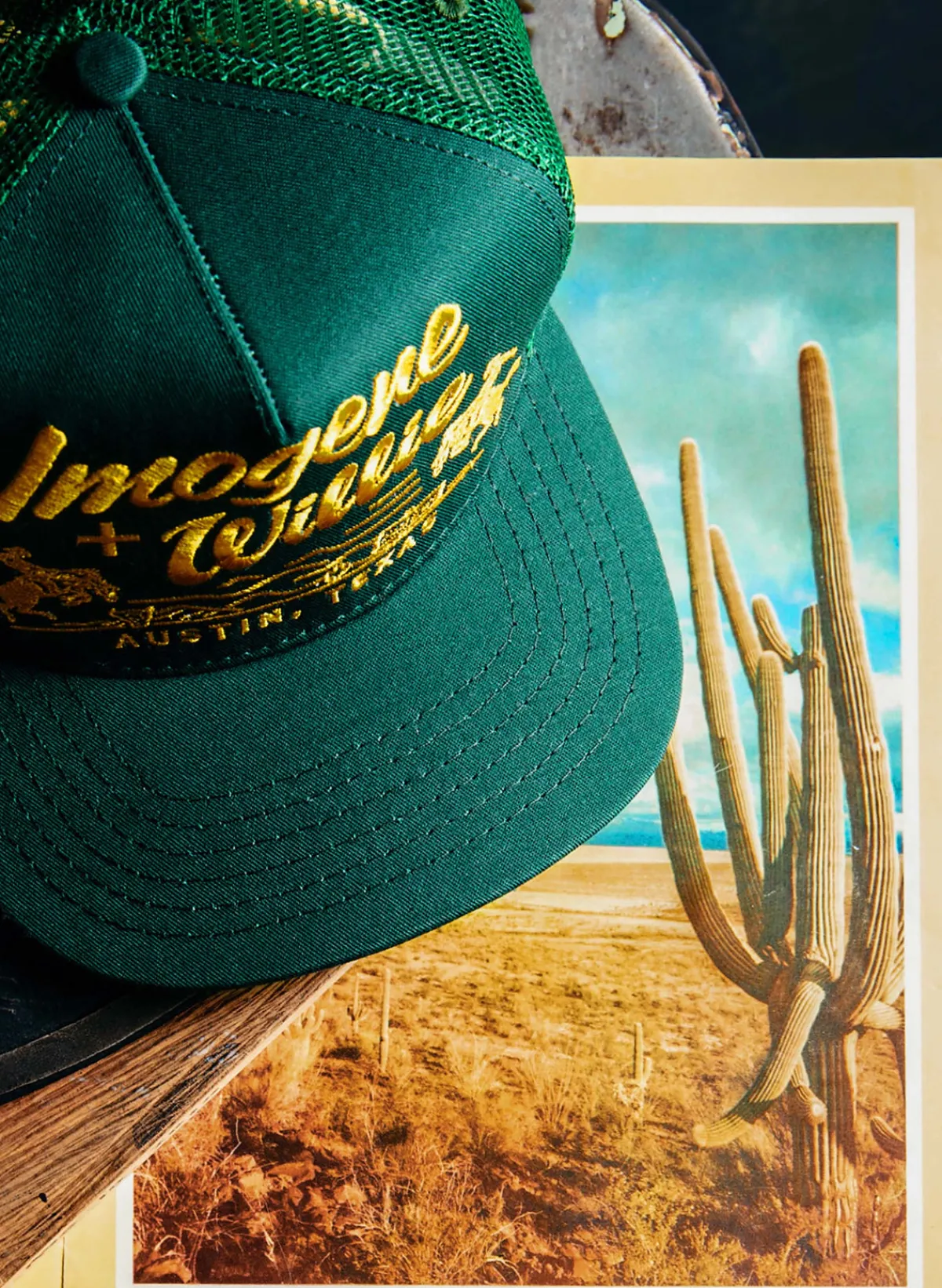 Women Imogene + Willie the "bronco" trucker