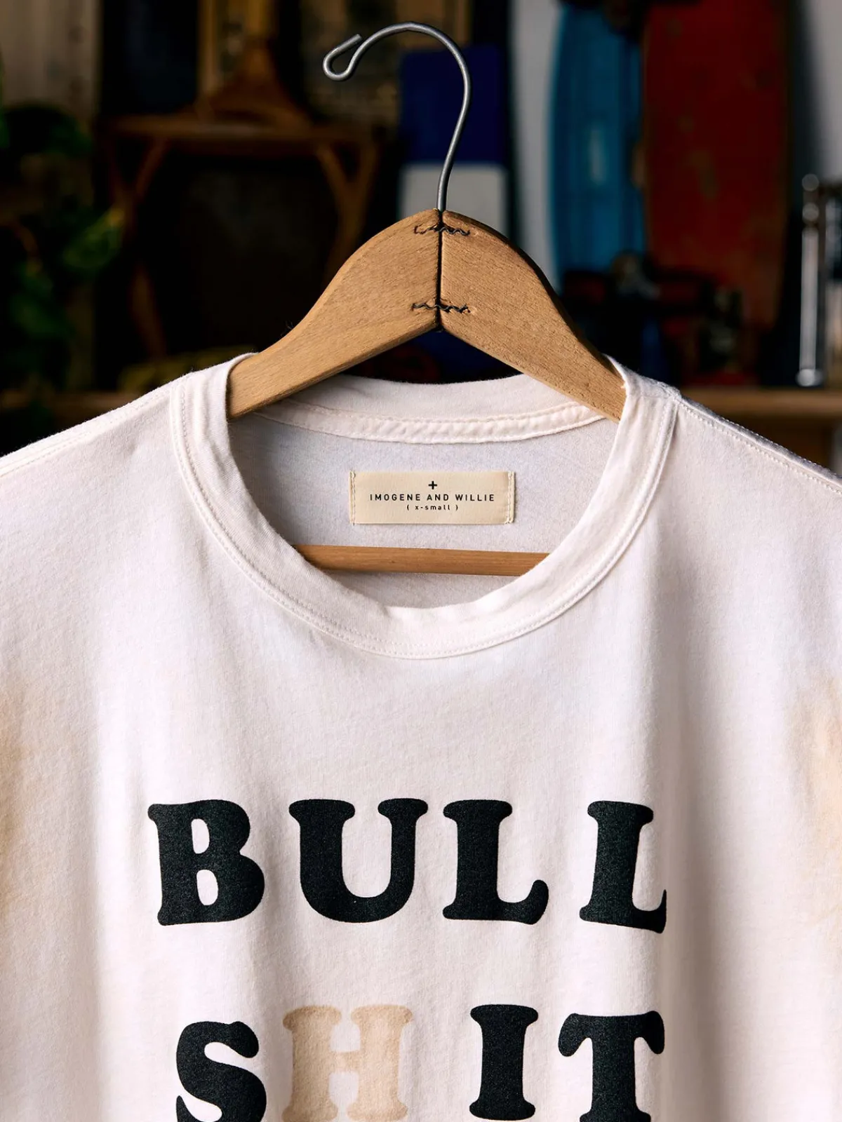Women Imogene + Willie the "bs" tee
