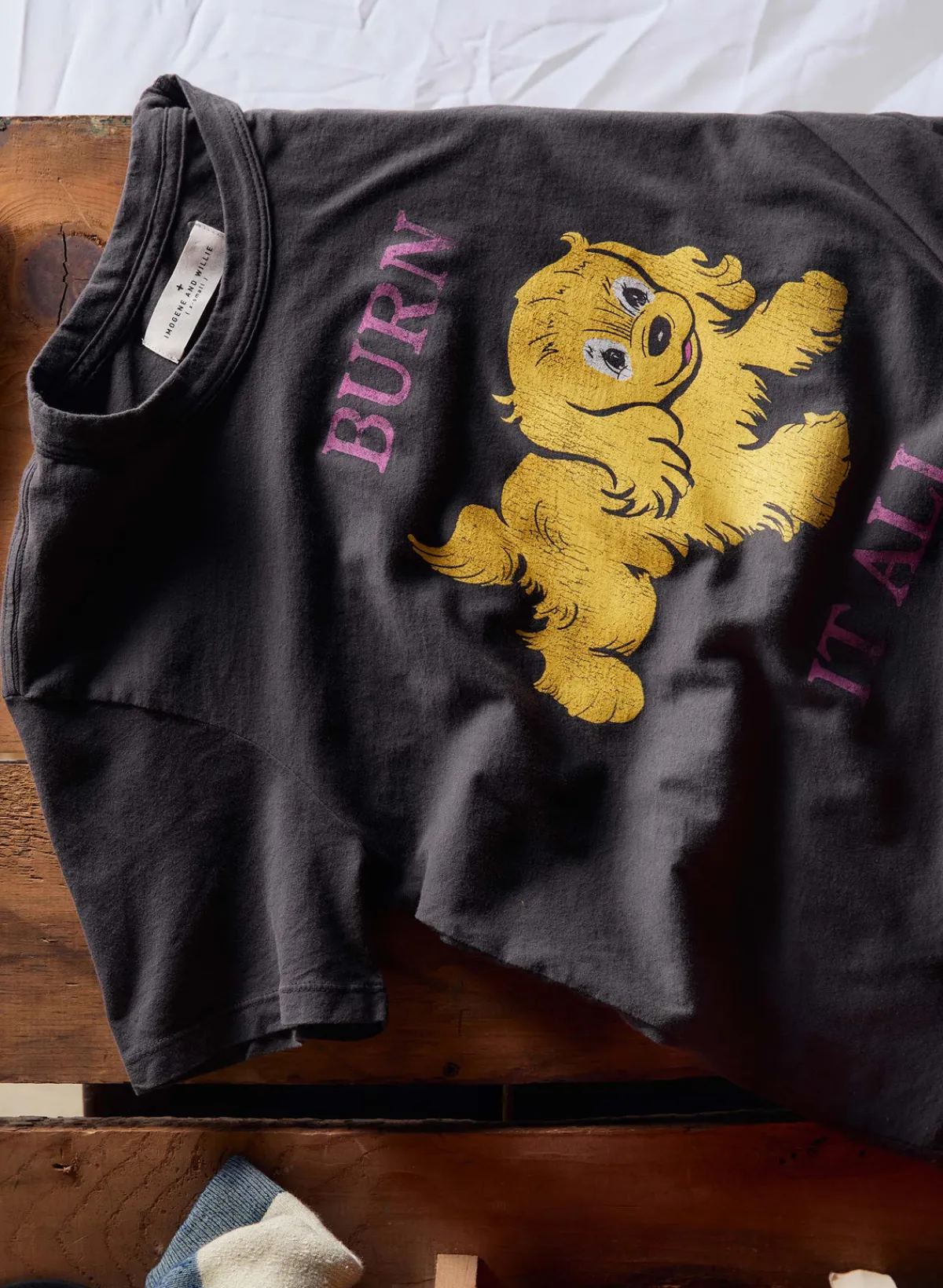 Women Imogene + Willie the "burn it all" tee