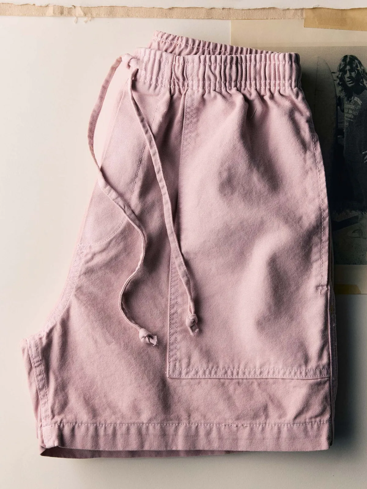 Women Imogene + Willie the canvas lounge short in pink stone