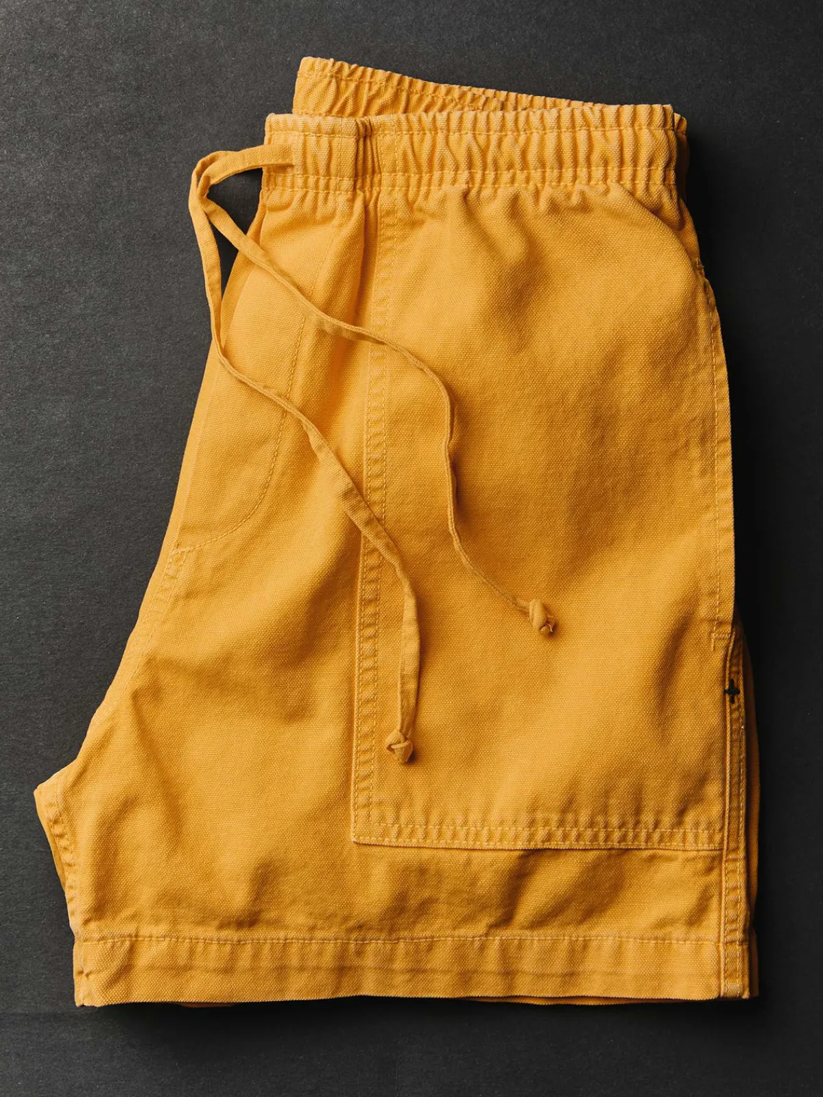 Imogene + Willie the canvas lounge short in marigold