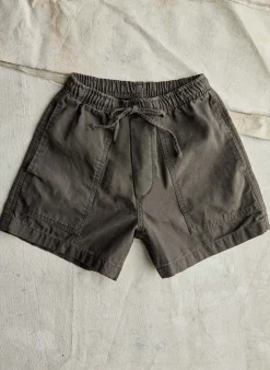 Imogene + Willie the canvas lounge short in faded black