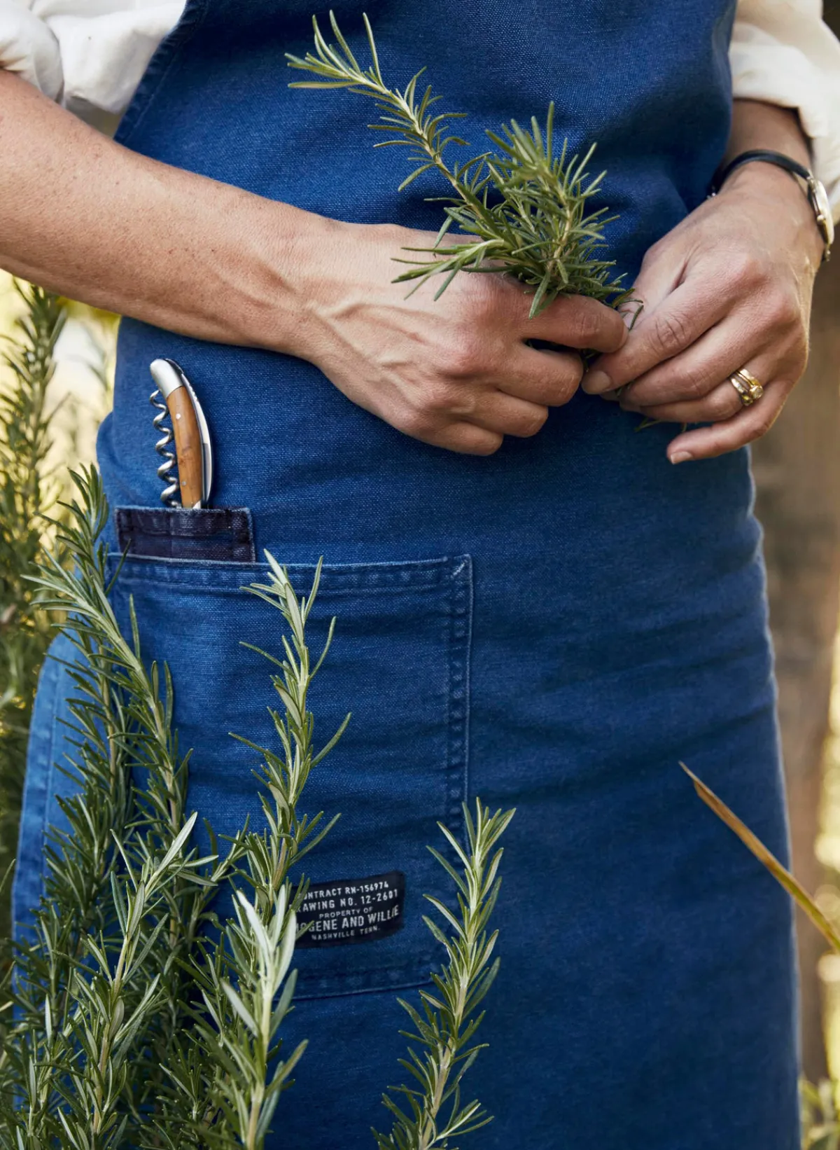 Women Imogene + Willie the "cascabel" canvas apron