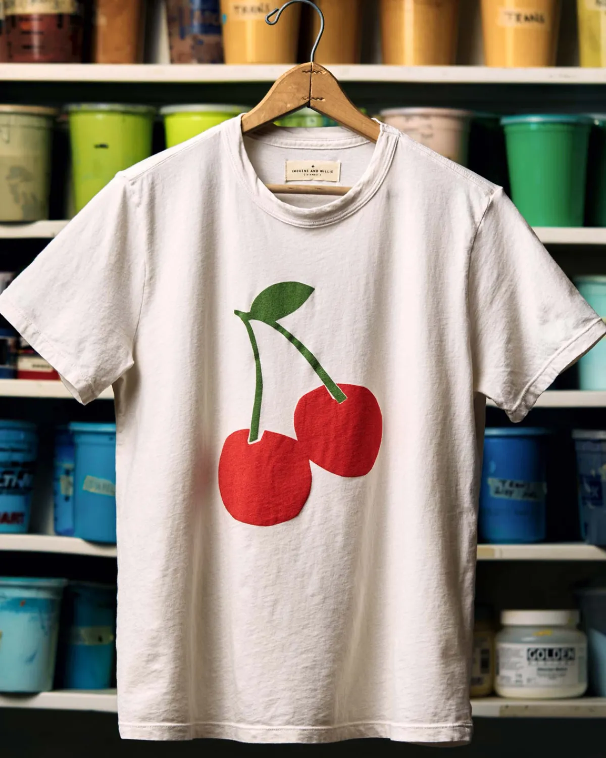 Women Imogene + Willie the "cherry" tee