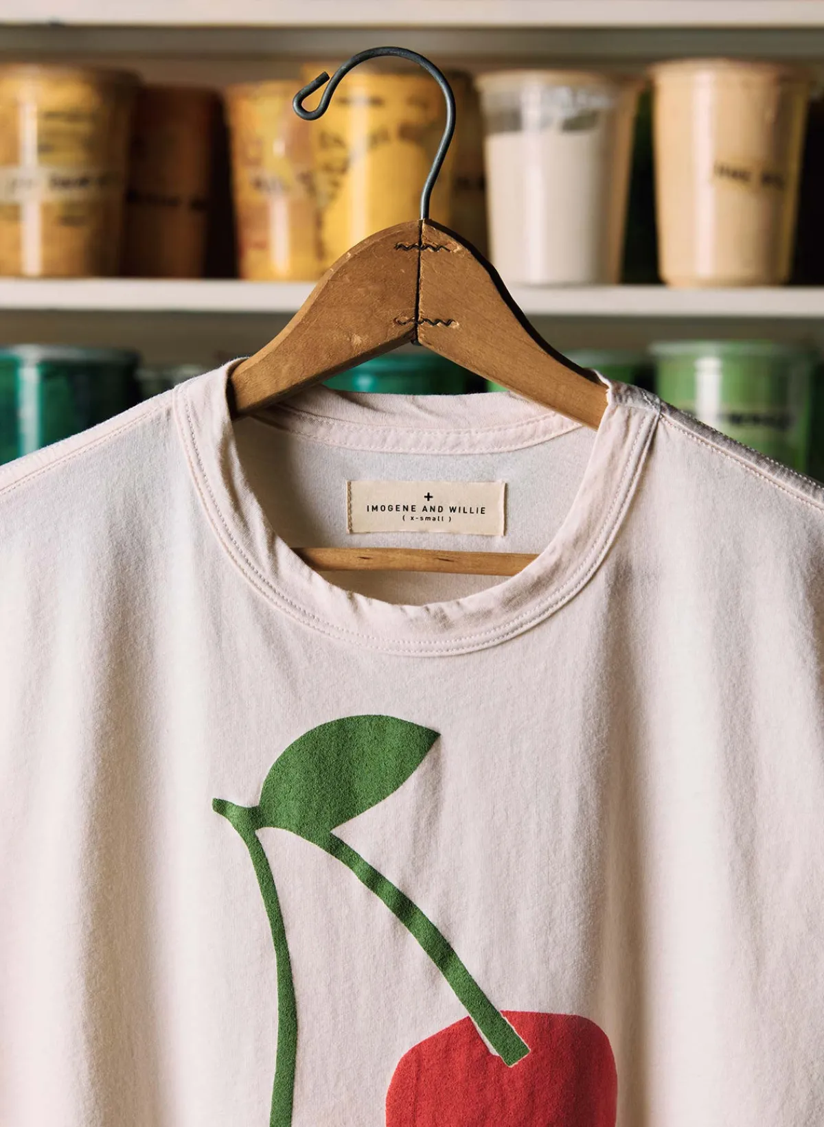Women Imogene + Willie the "cherry" tee