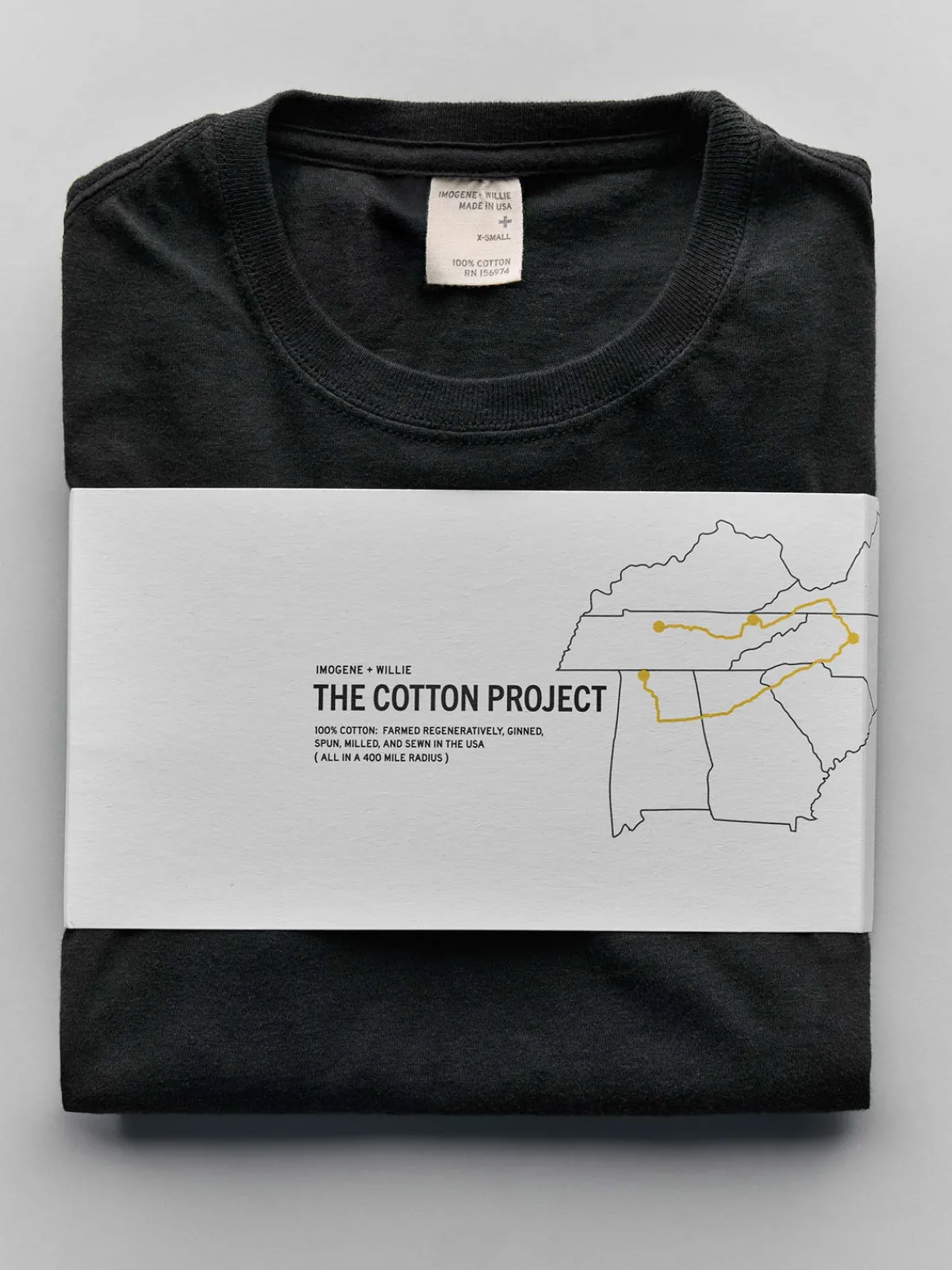 Women Imogene + Willie the cotton project tee in faded black (2-pack)