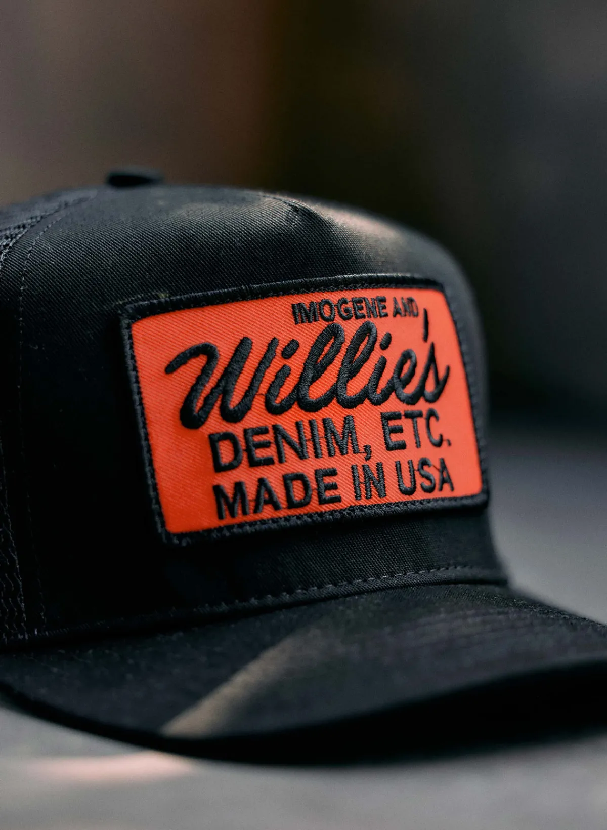 Women Imogene + Willie the "denim etc" trucker in black