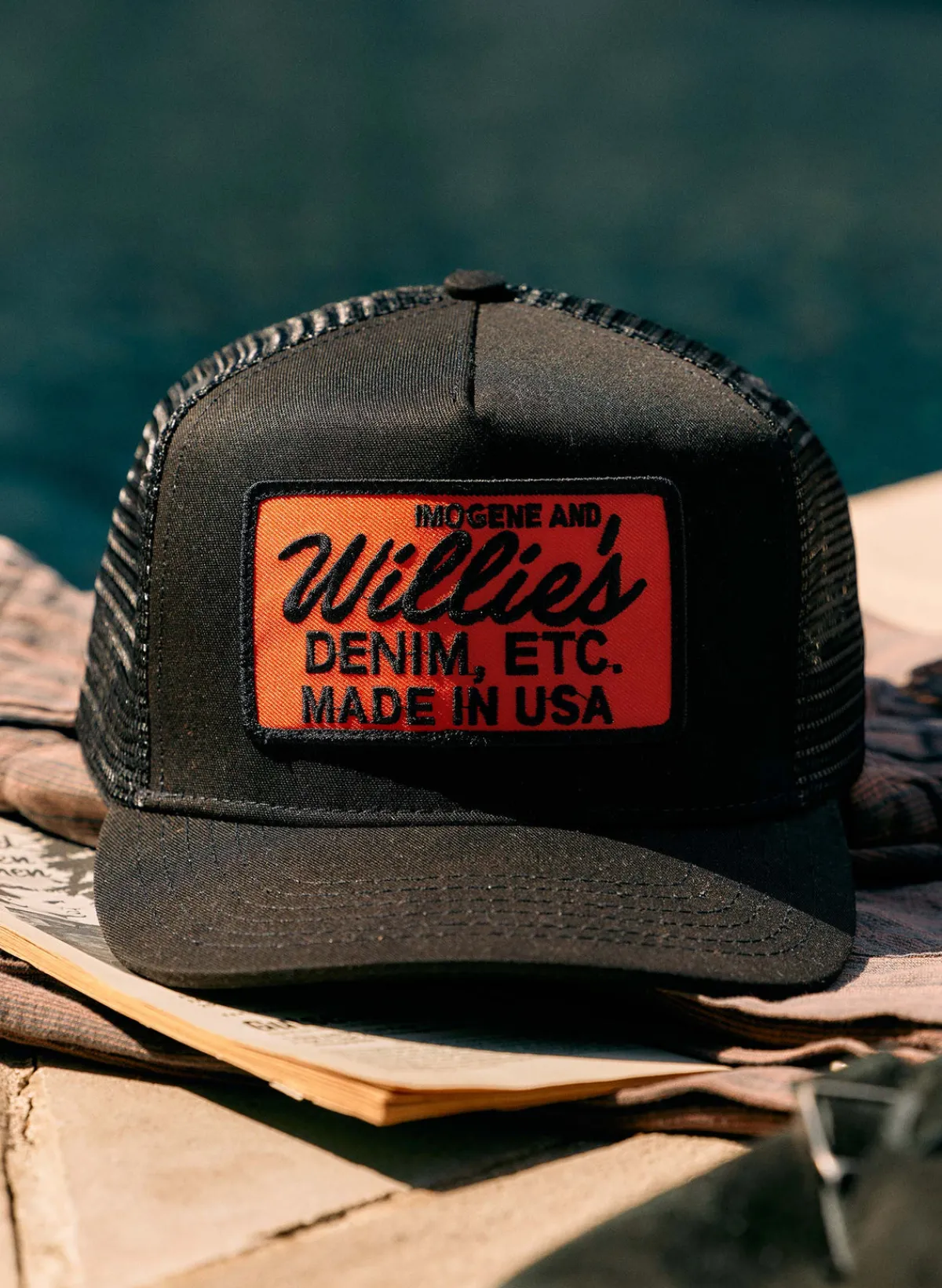 Women Imogene + Willie the "denim etc" trucker in black