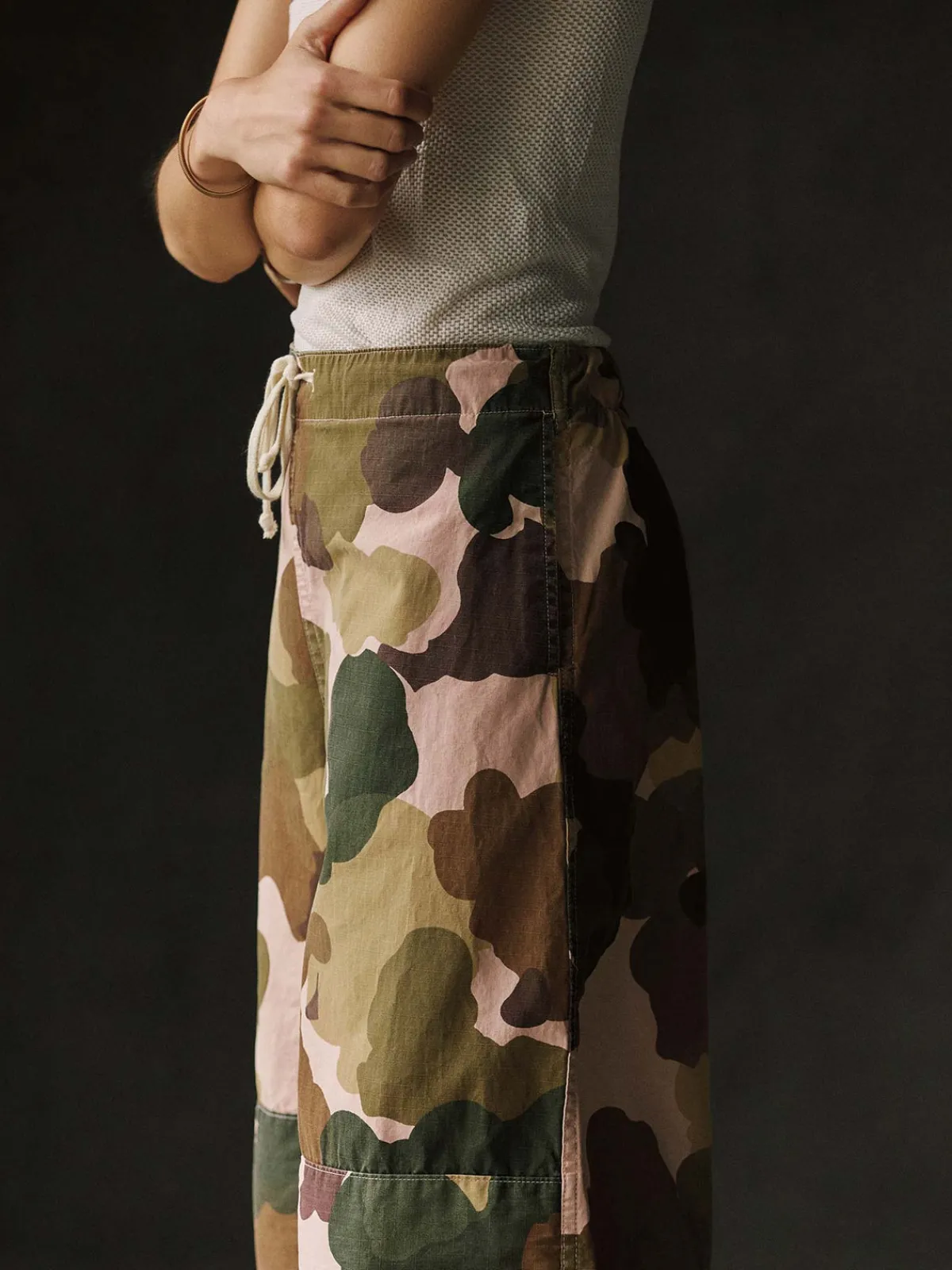 Women Imogene + Willie the flight pant in painted camo