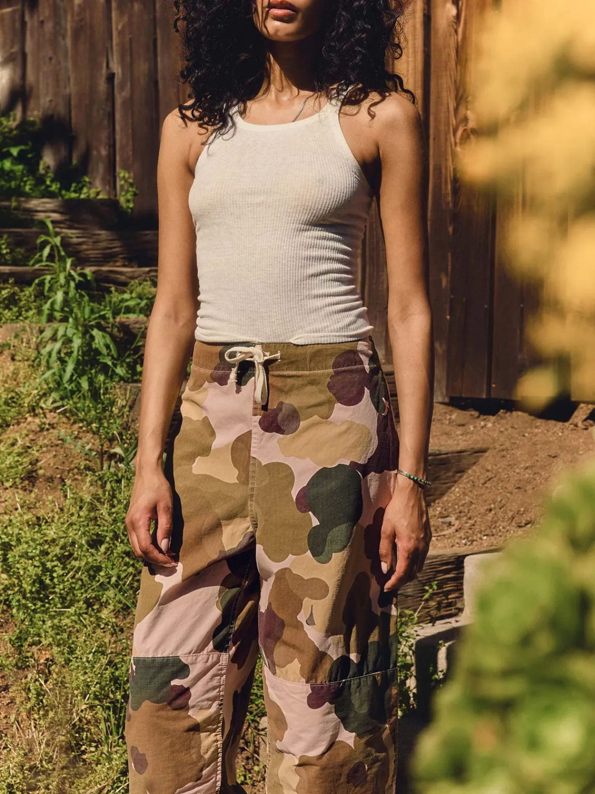 Women Imogene + Willie the flight pant in painted camo