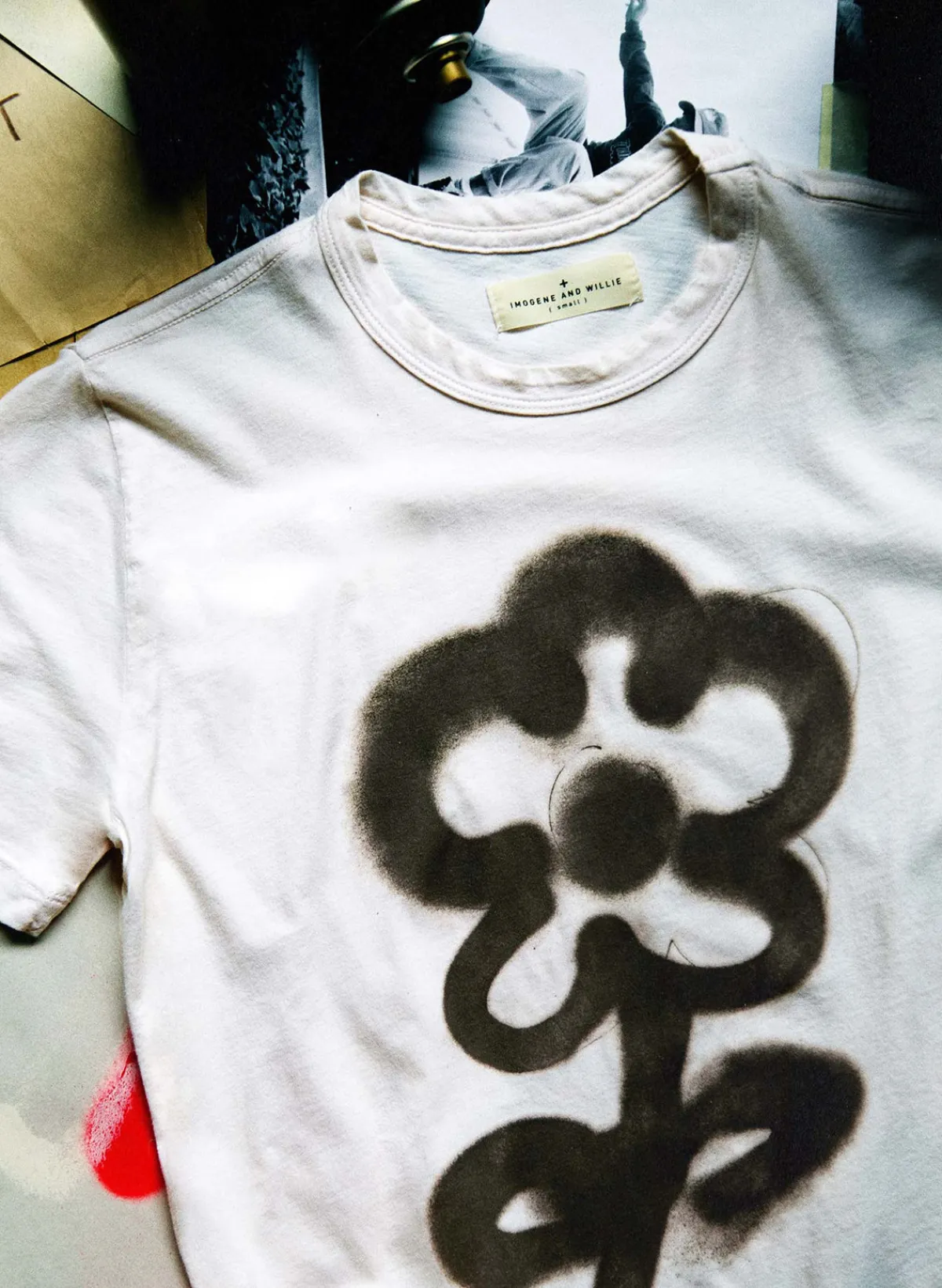 Women Imogene + Willie the "flower" tee