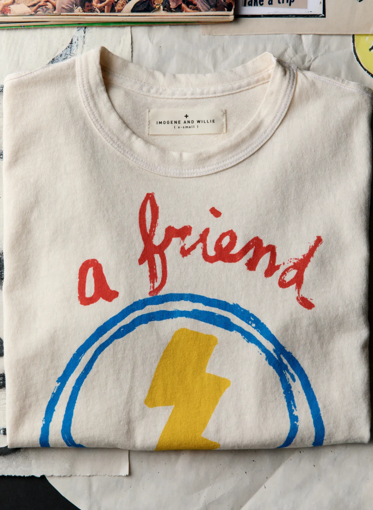 Women Imogene + Willie the "friend of mine" tee