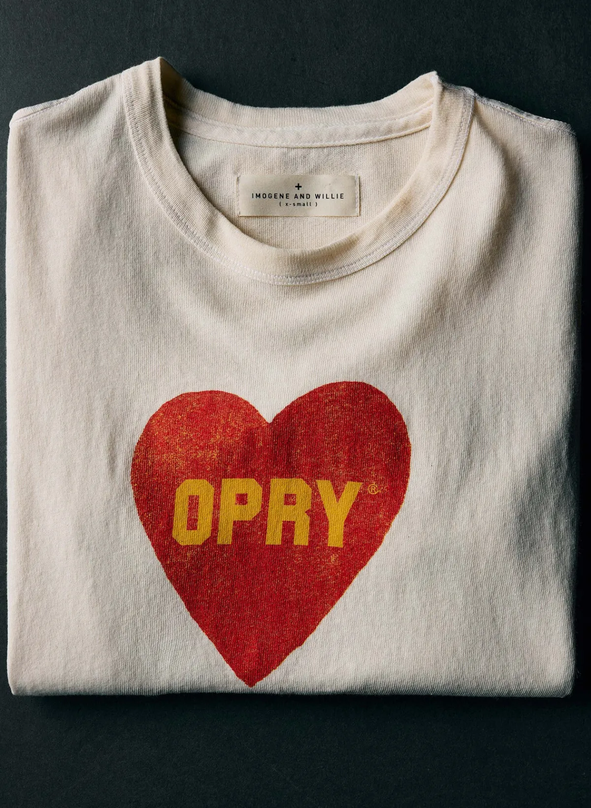 Women Imogene + Willie the i+w x opry "heart" tee