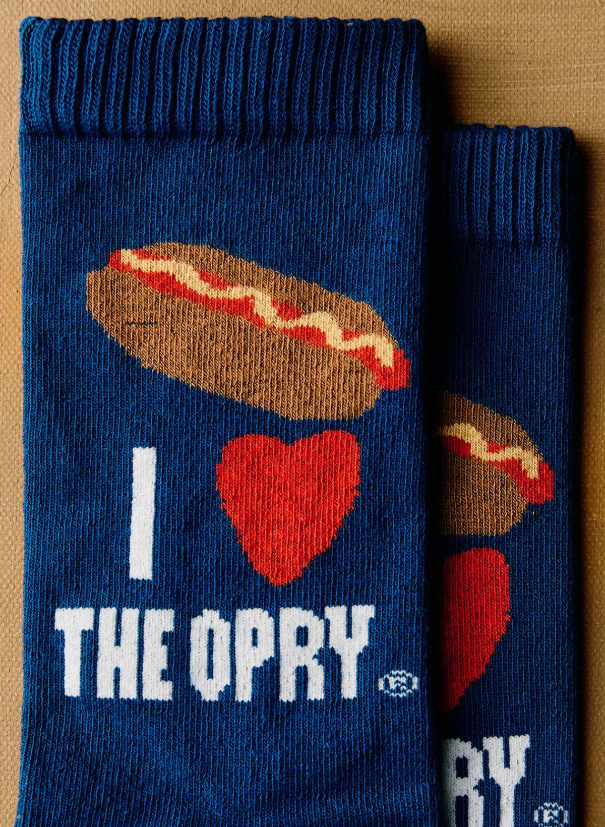 Imogene + Willie the i+w x opry "hot dog" sock