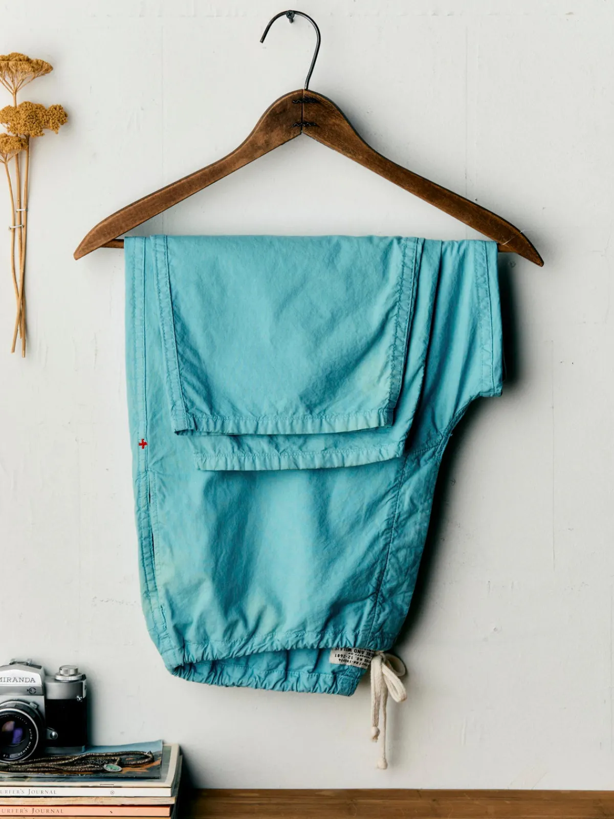 Imogene + Willie the lounge pant in aqua poplin