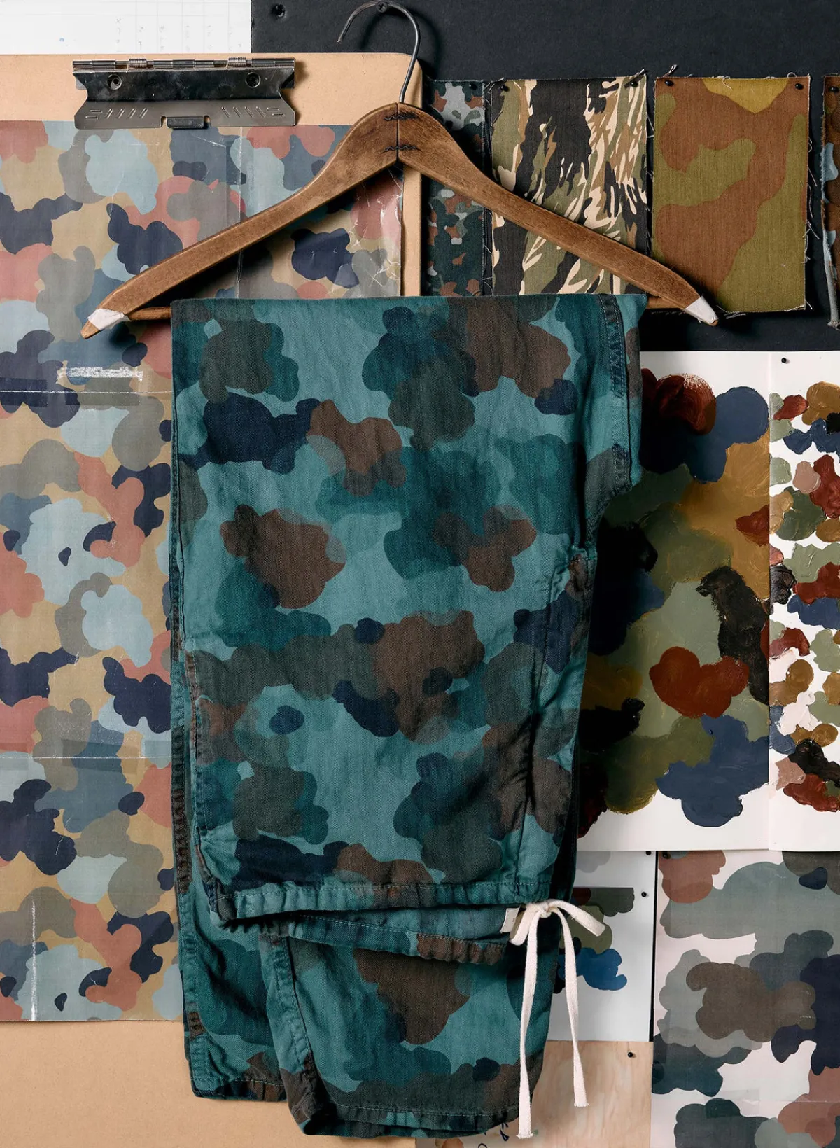 Women Imogene + Willie the lounge pant in painted camo