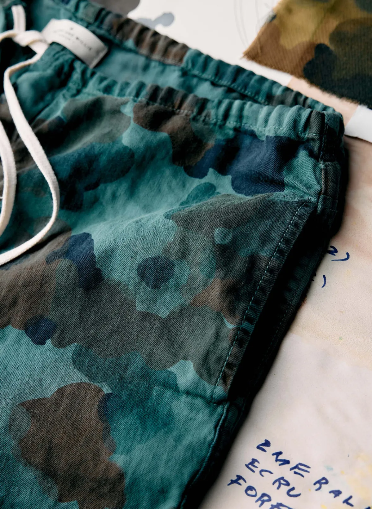 Imogene + Willie the lounge pant in painted camo