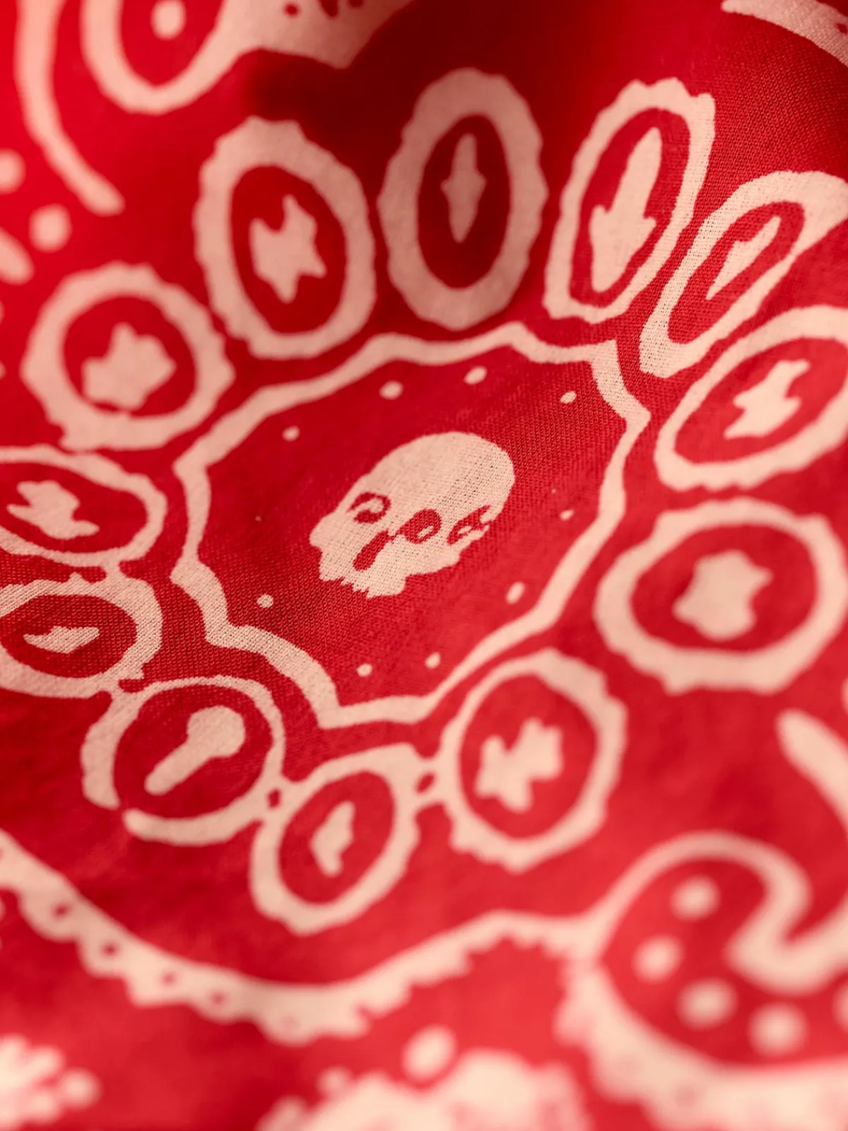 Women Imogene + Willie the "muerta" bandana