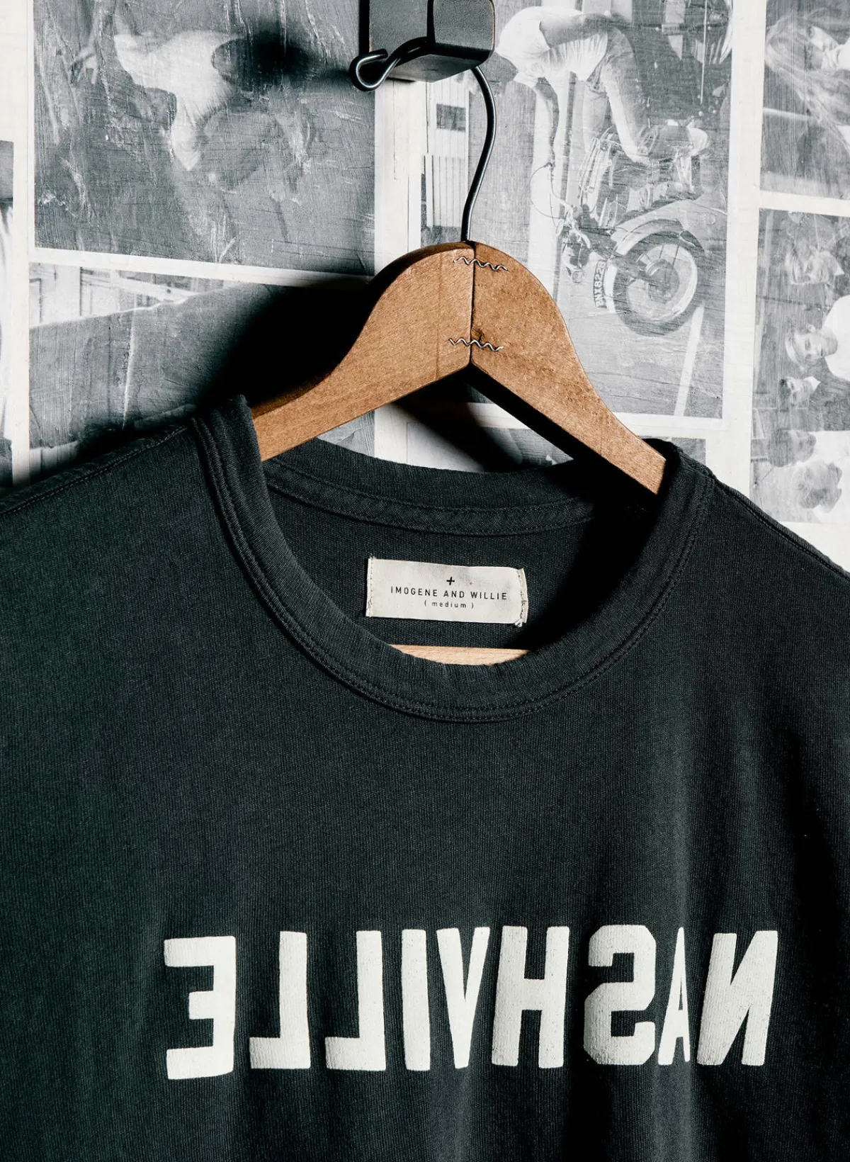 Women Imogene + Willie the "nashville" tee in black