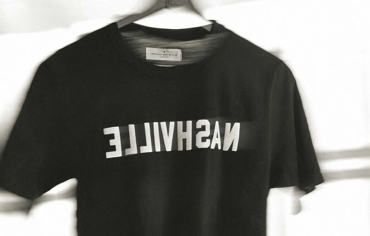 Women Imogene + Willie the "nashville" tee in black