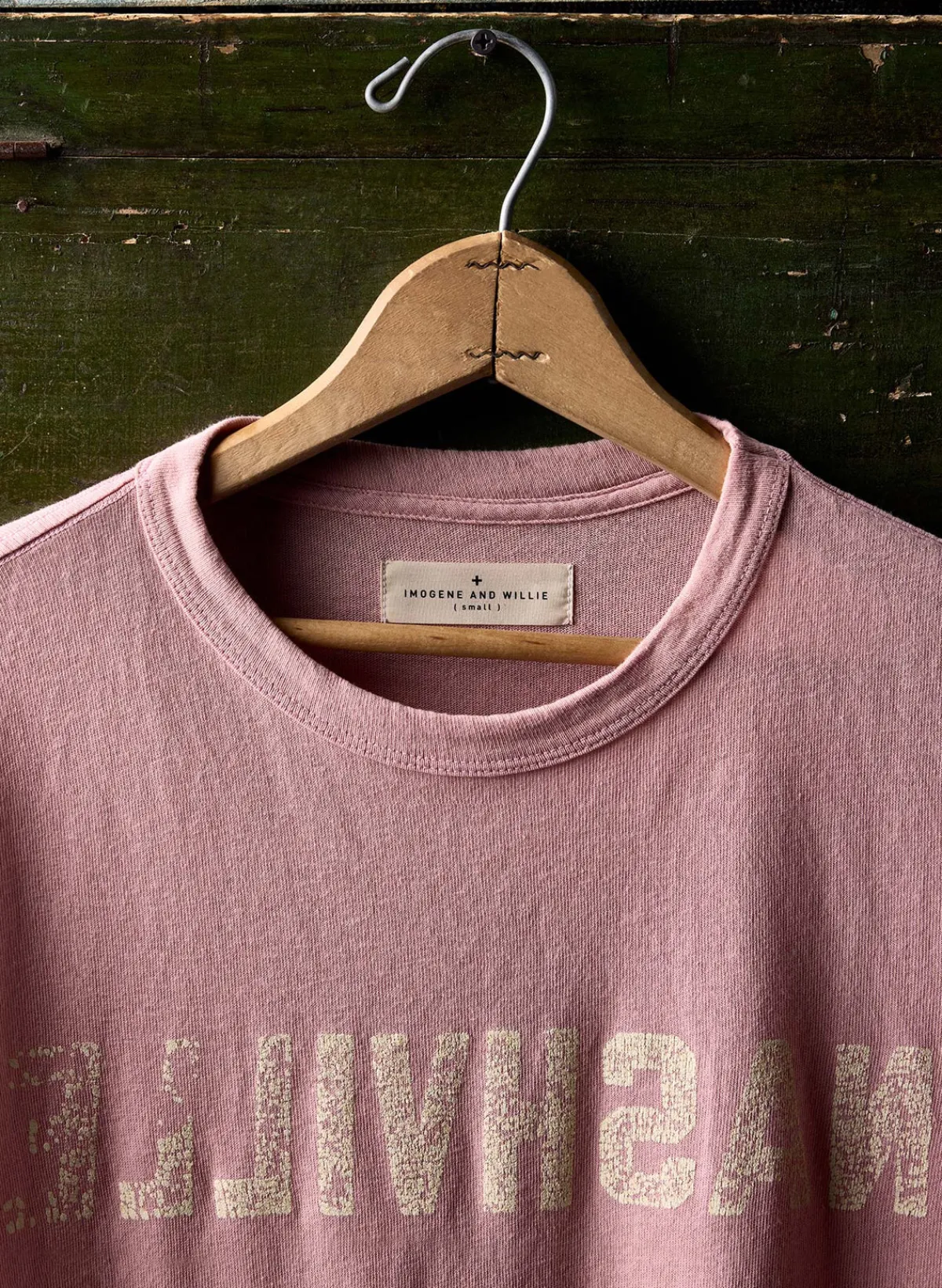 Women Imogene + Willie the "nashville" tee in pink
