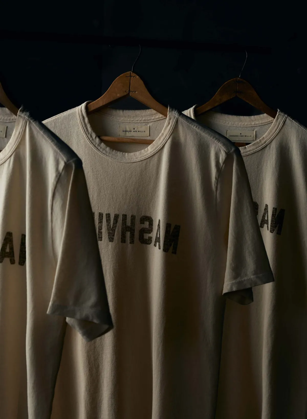 Women Imogene + Willie the "nashville" tee in vintage white