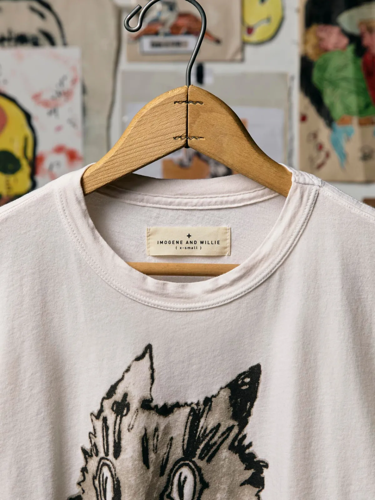 Women Imogene + Willie the "no more news" tee