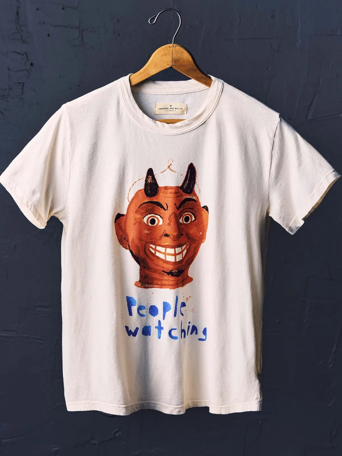 Women Imogene + Willie the "people watching" tee
