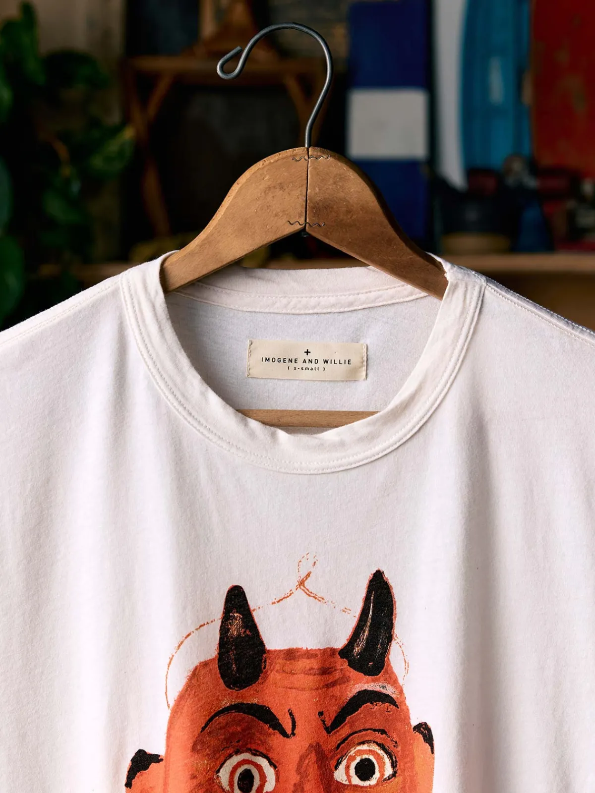 Women Imogene + Willie the "people watching" tee