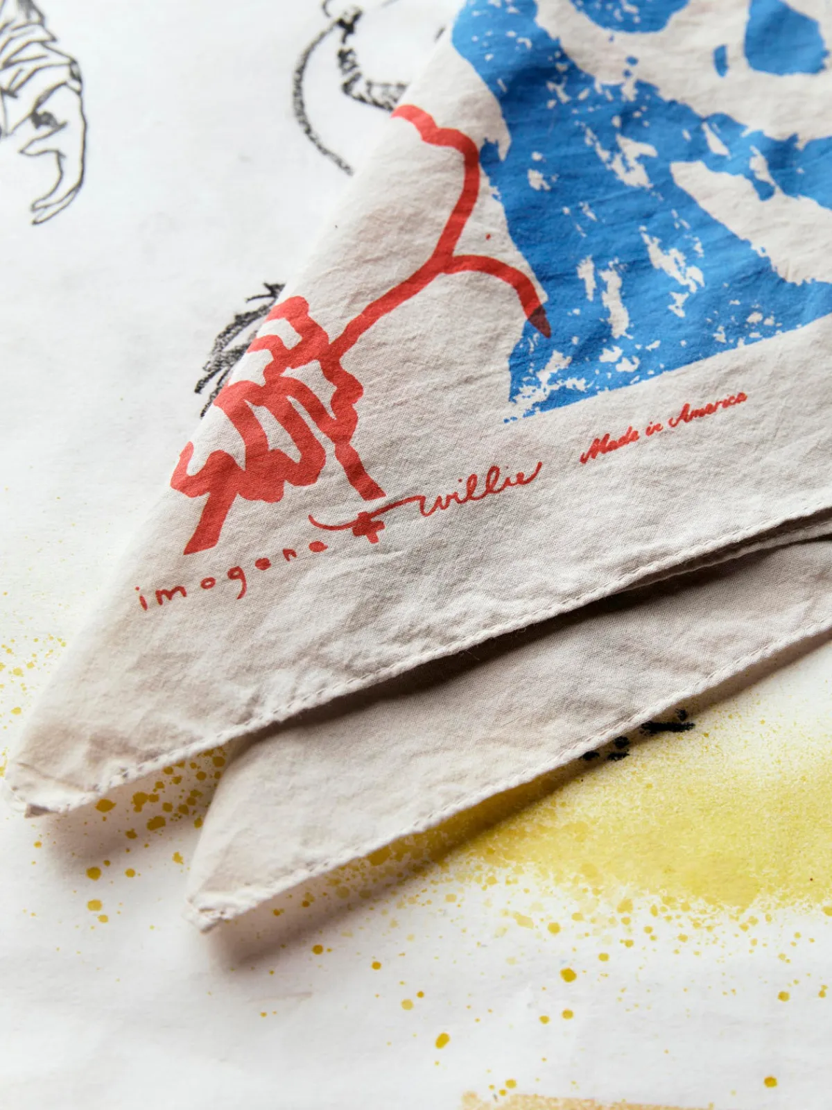 Women Imogene + Willie the "reaper" bandana