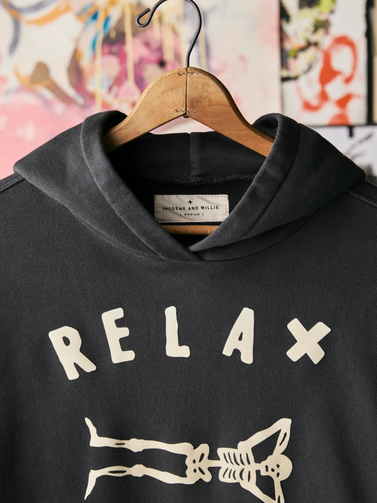 Imogene + Willie the "relax" davenport hoodie