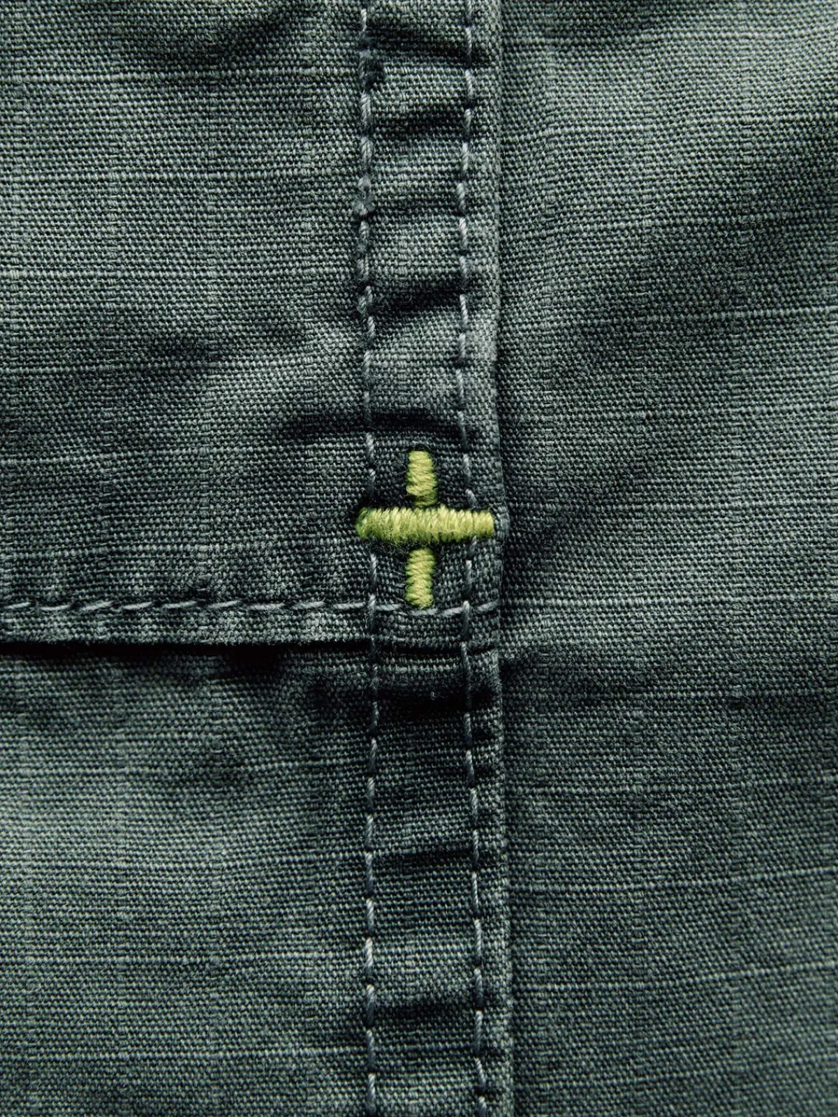 Imogene + Willie the ripstop fatigue short in slate