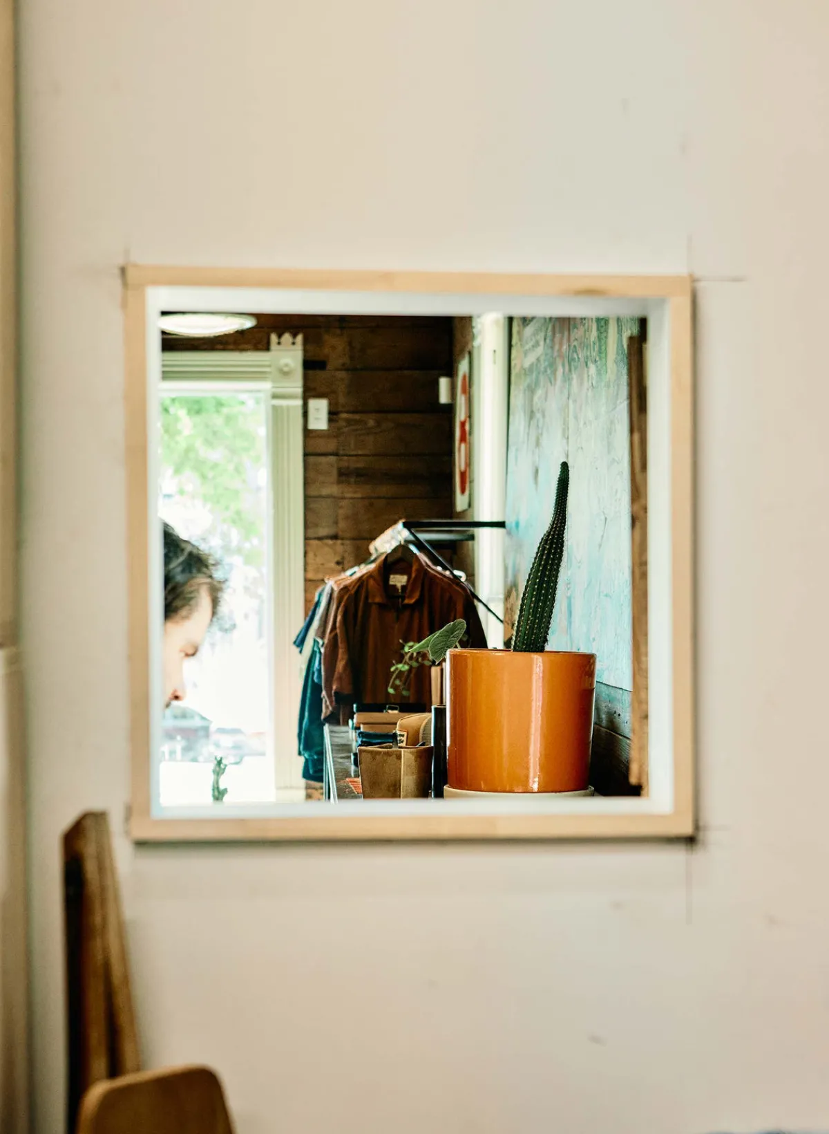 Women Imogene + Willie the "rodeo" trucker