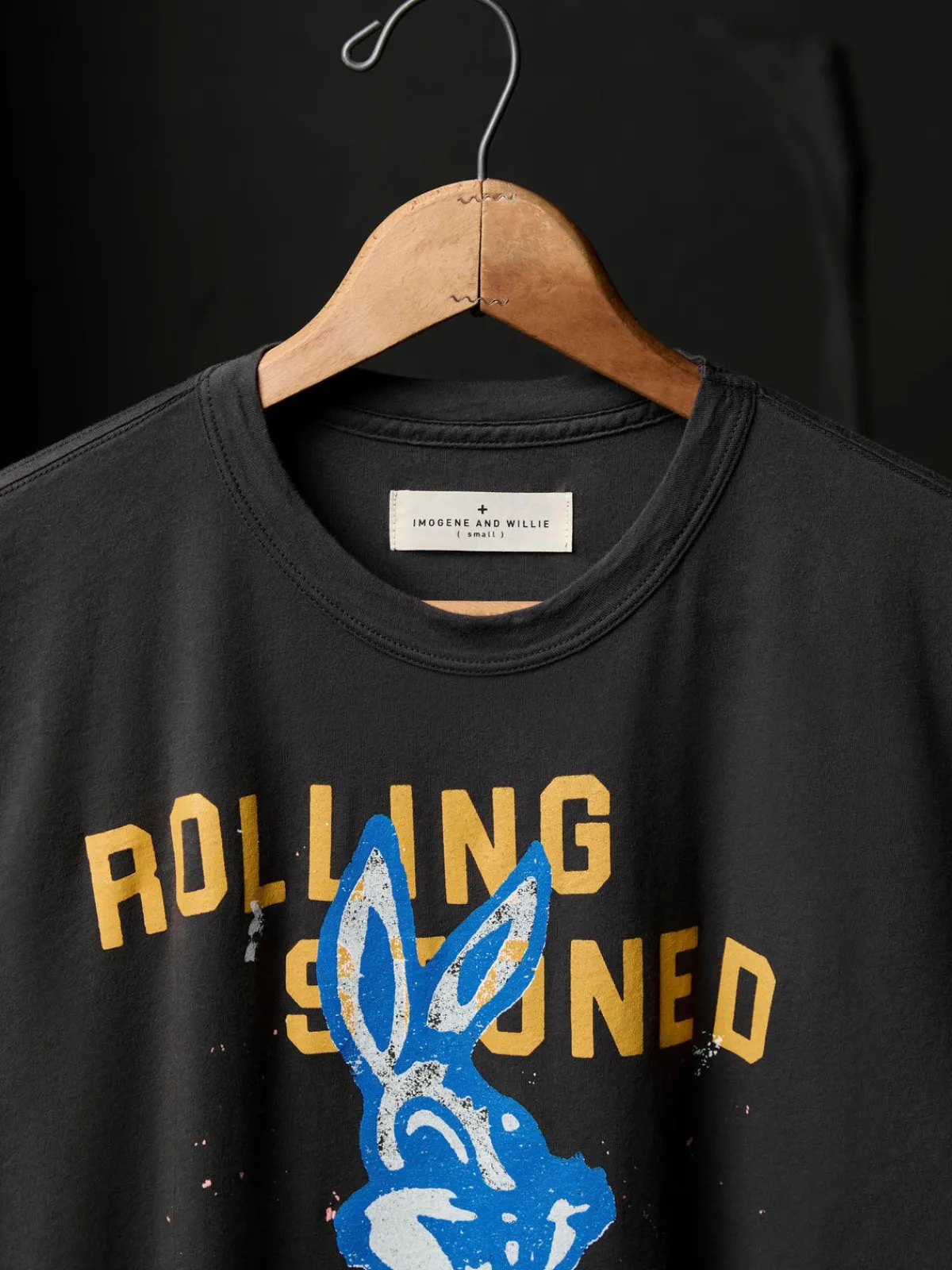 Women Imogene + Willie the "rolling stoned" tee