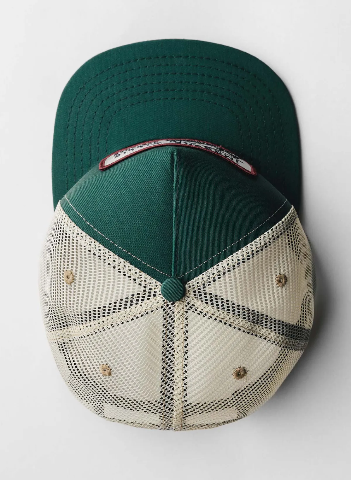 Women Imogene + Willie the "service station" trucker in green