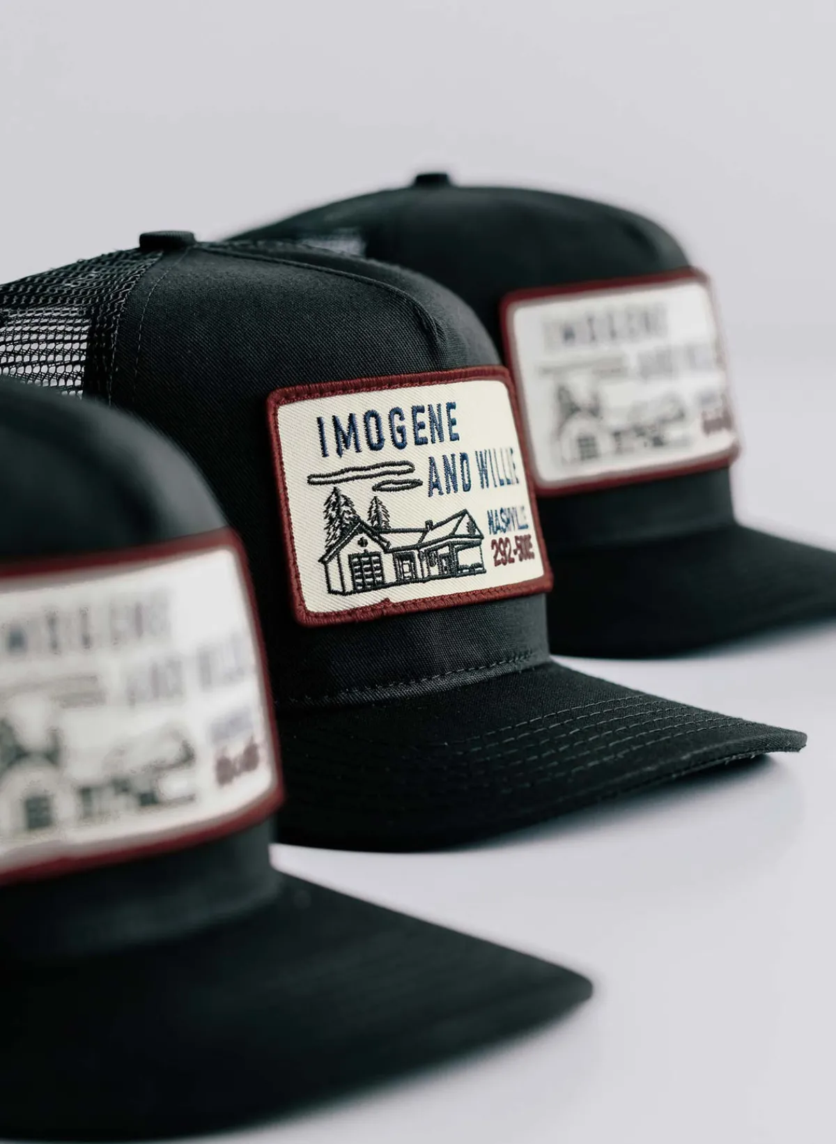 Women Imogene + Willie the "service station" trucker in black