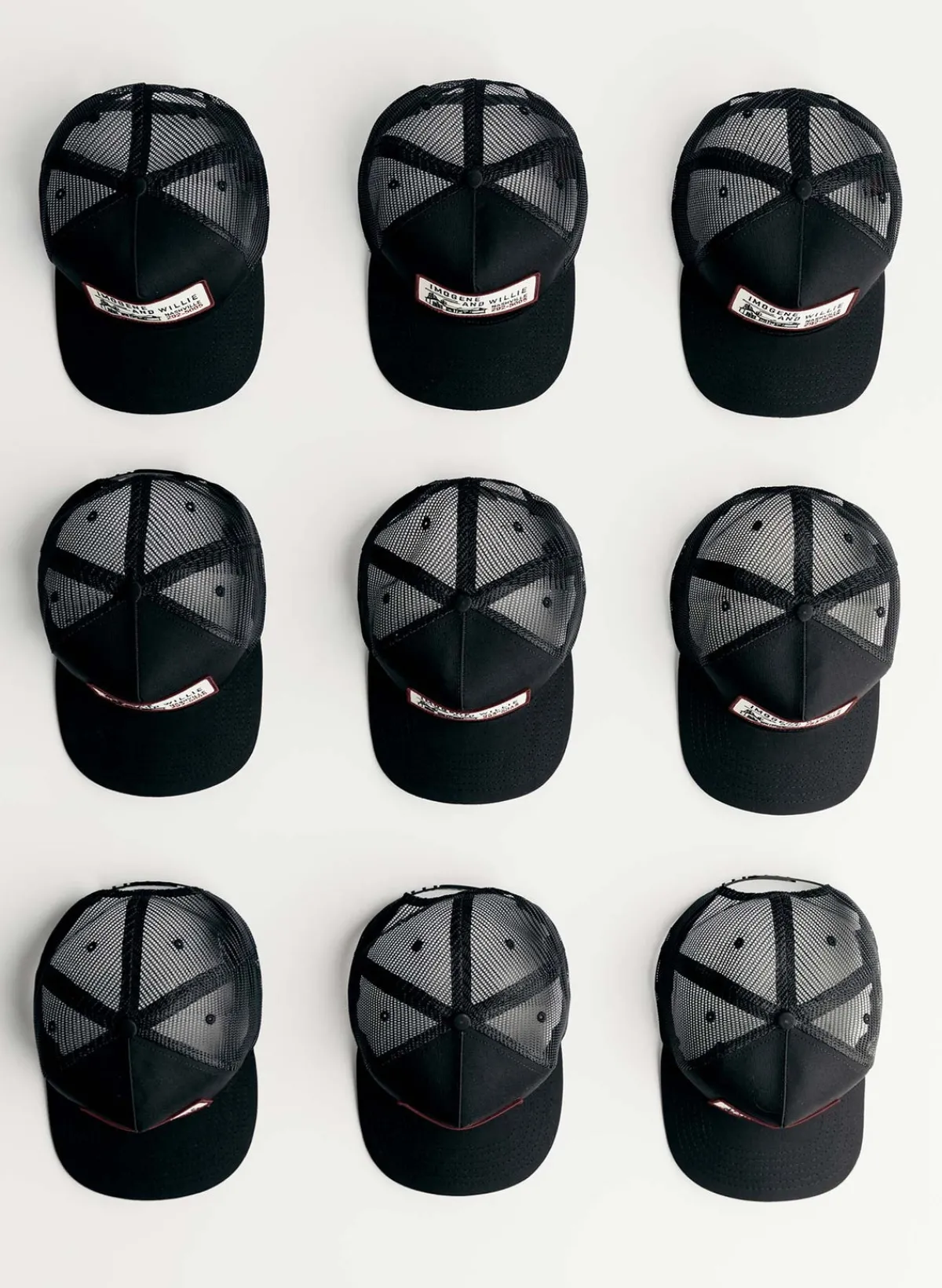 Women Imogene + Willie the "service station" trucker in black