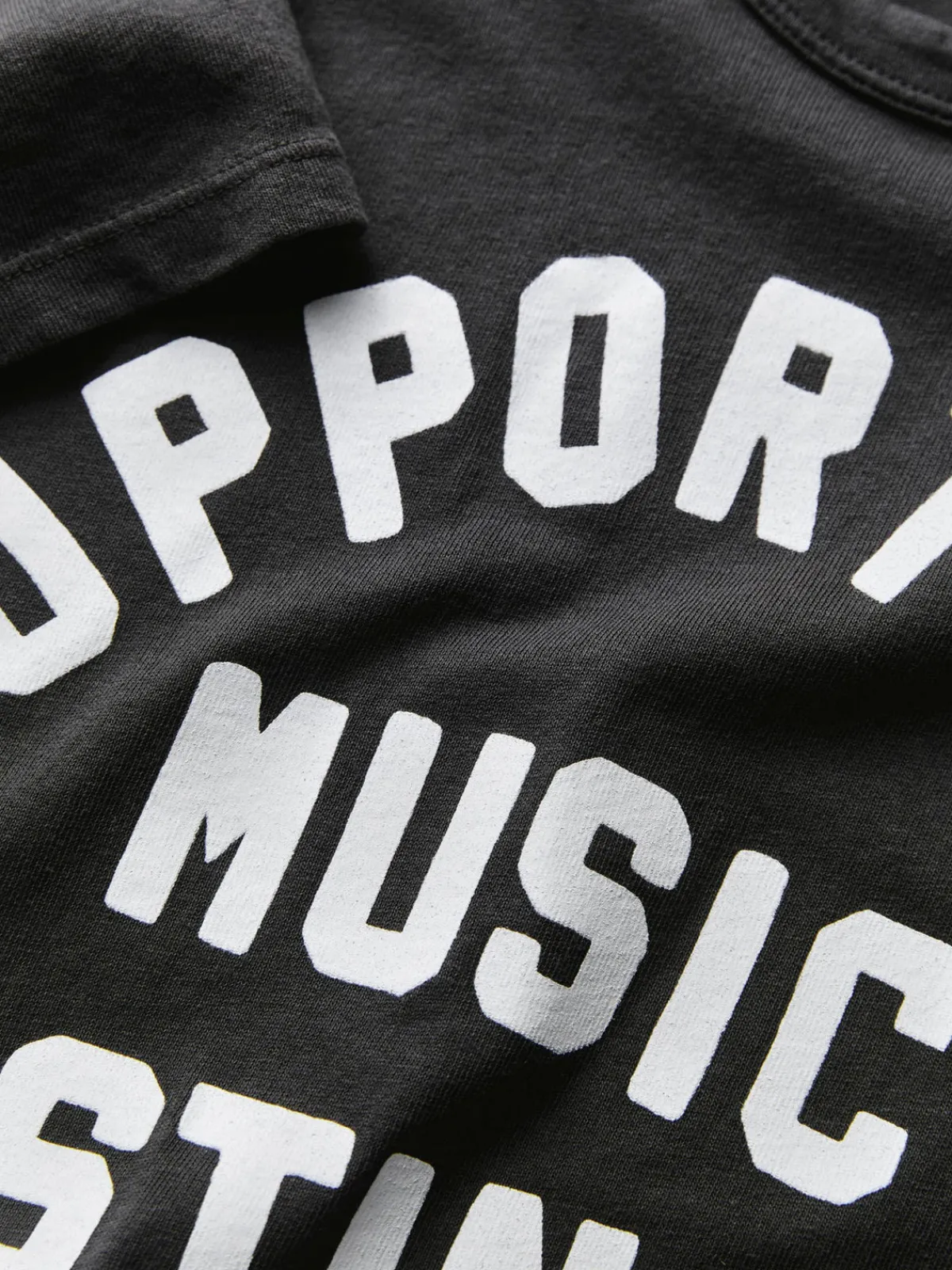 Women Imogene + Willie the "support live music" acl tee