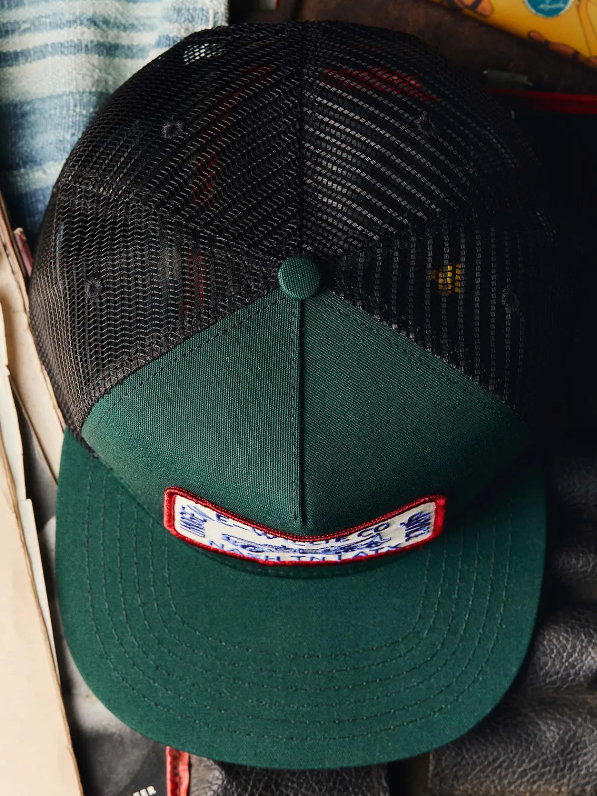 Women Imogene + Willie the "tow service" trucker