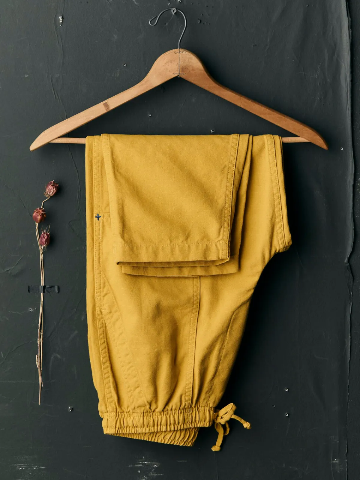 Imogene + Willie the ventura chore pant in chartreuse