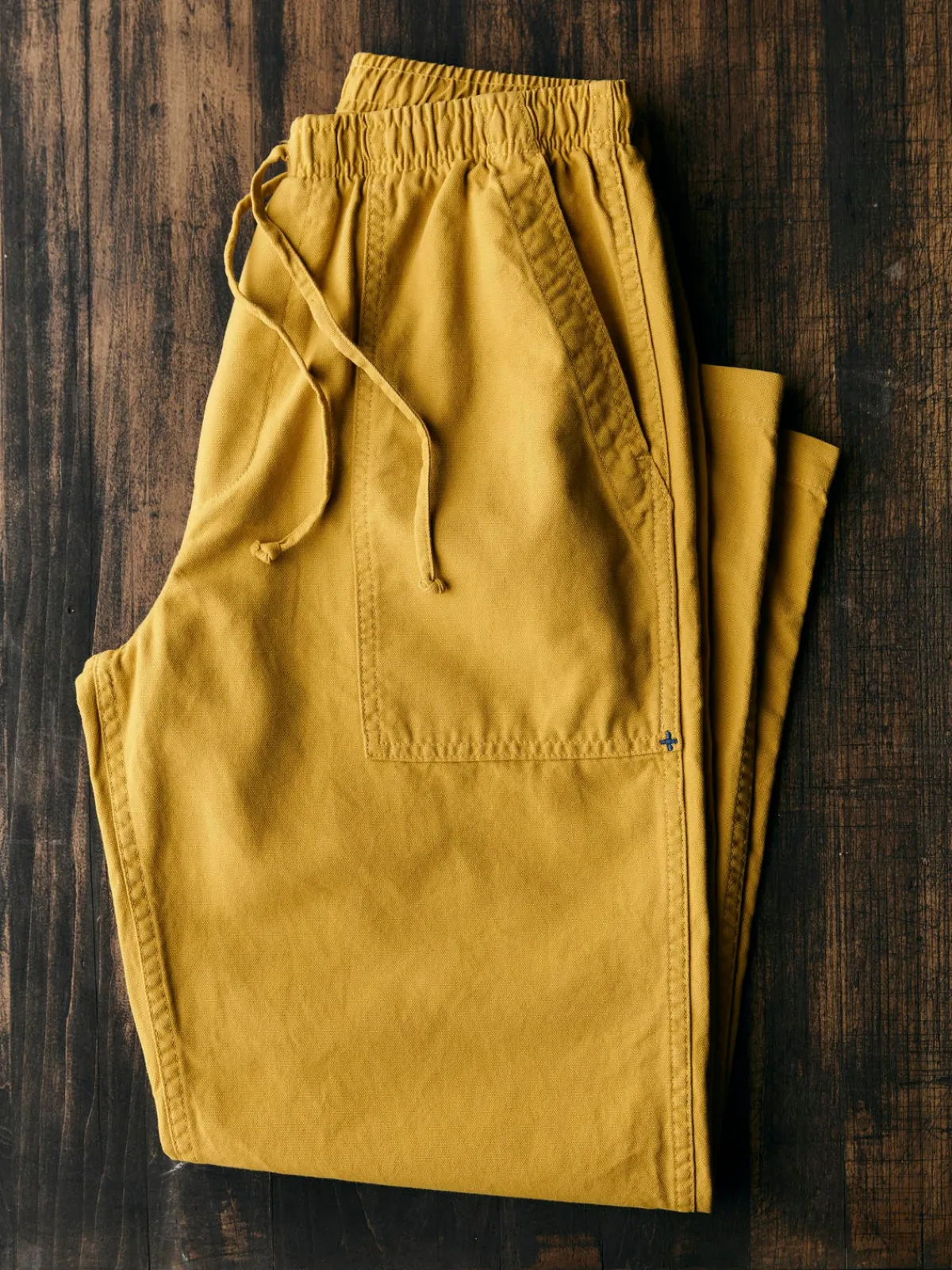 Imogene + Willie the ventura chore pant in chartreuse