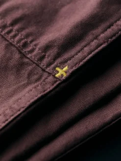 Women Imogene + Willie the ventura chore pant in dark mauve