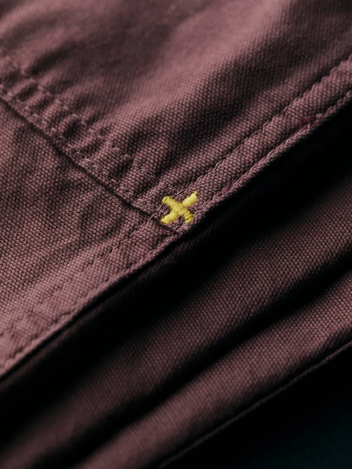 Women Imogene + Willie the ventura chore pant in dark mauve