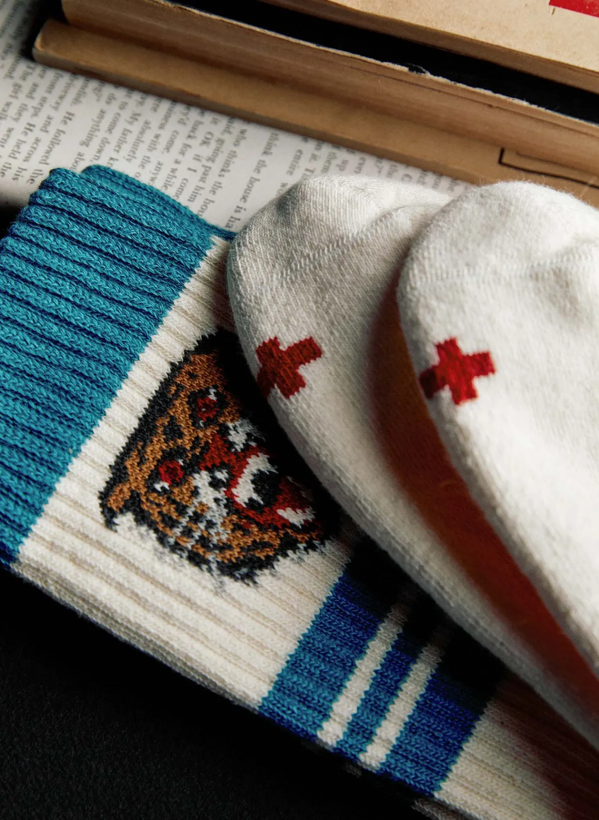 Imogene + Willie the "wildcat" sock