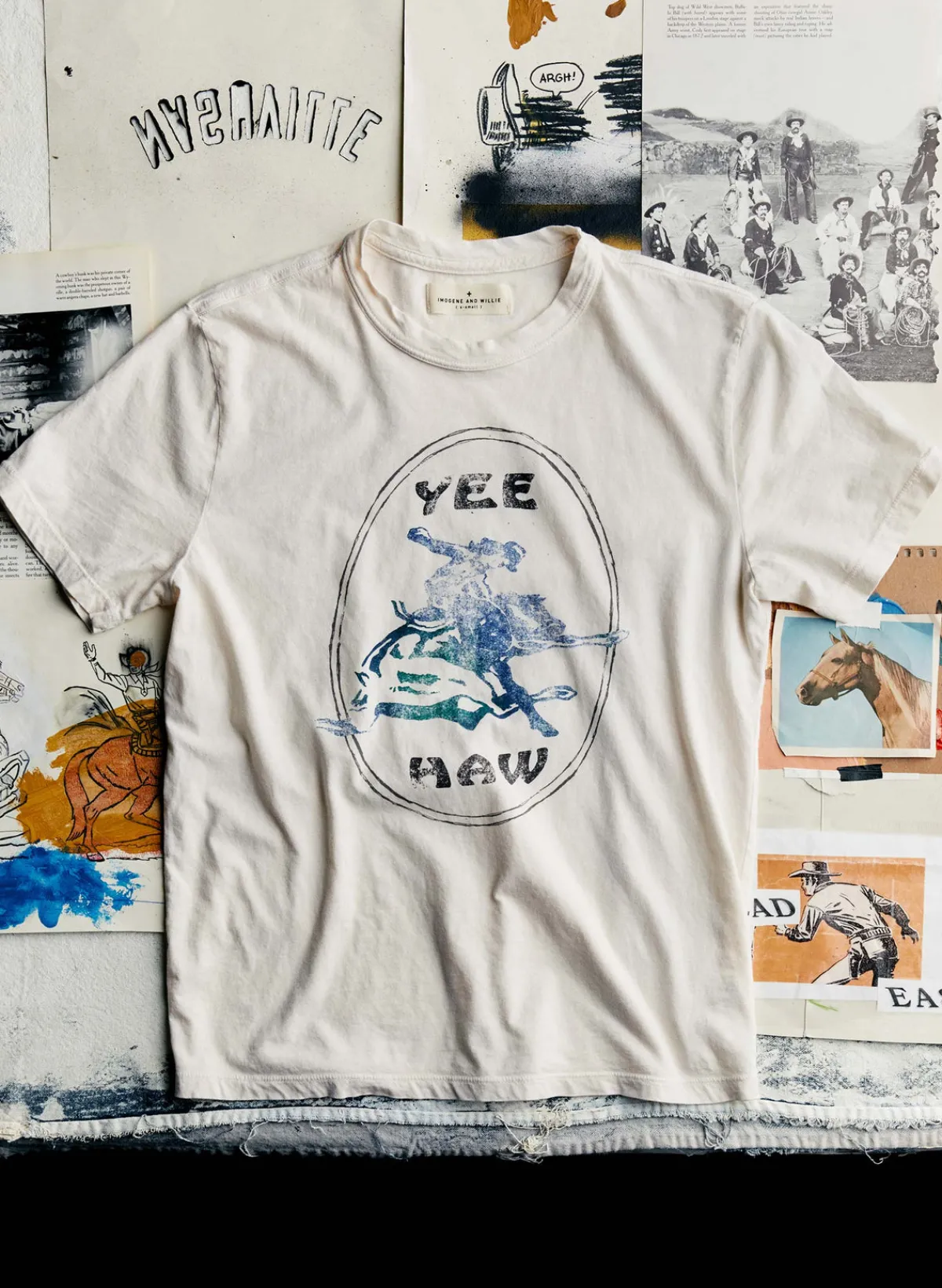 Women Imogene + Willie the "yee haw" tee