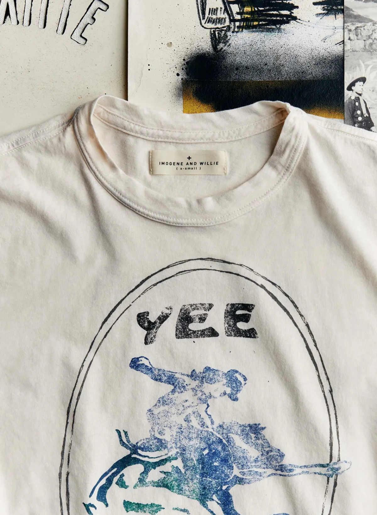 Women Imogene + Willie the "yee haw" tee