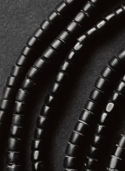 Women Imogene + Willie vintage black trade bead necklace