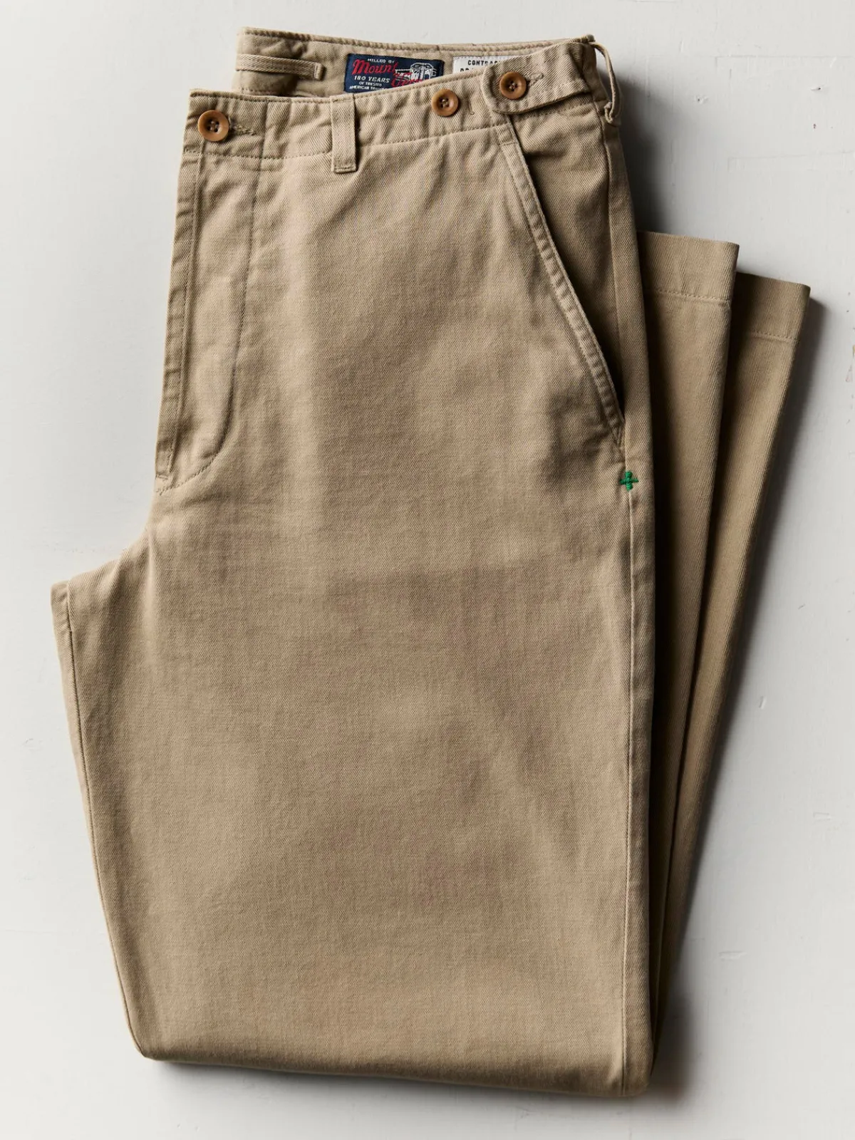 Imogene + Willie wilkison trouser in field tan