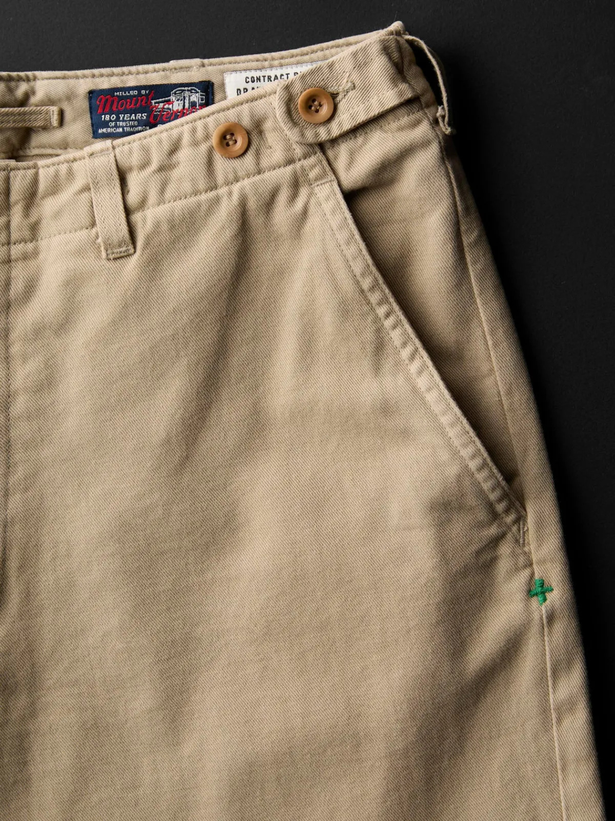 Imogene + Willie wilkison trouser in field tan
